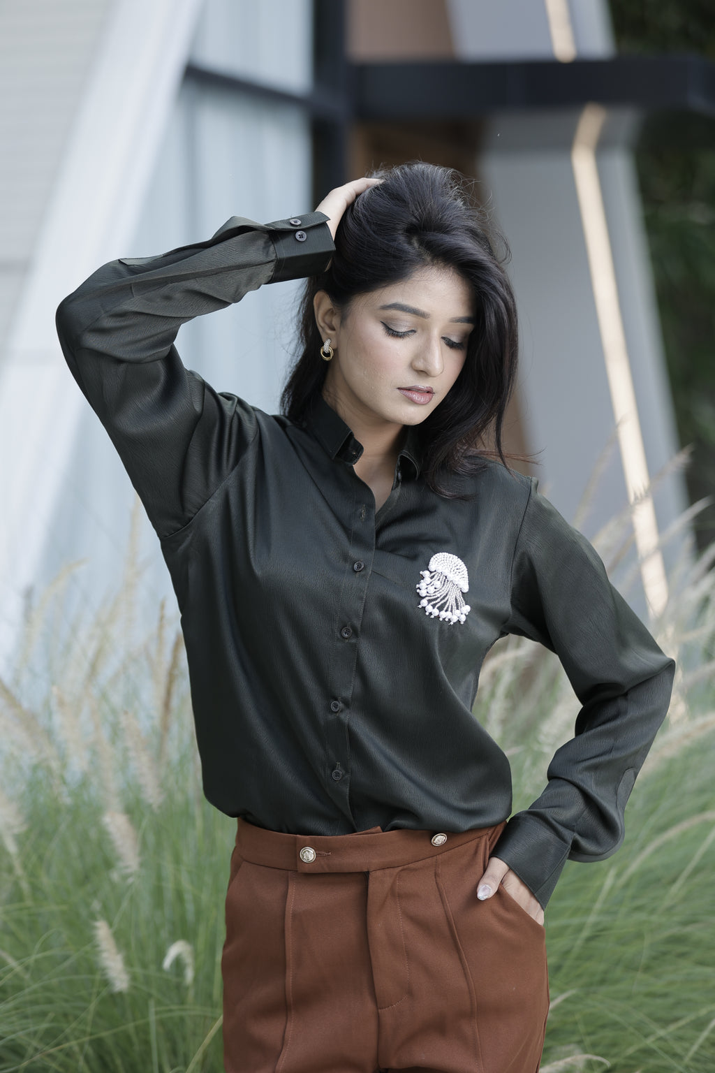 Jellyfish Button Down Shirt